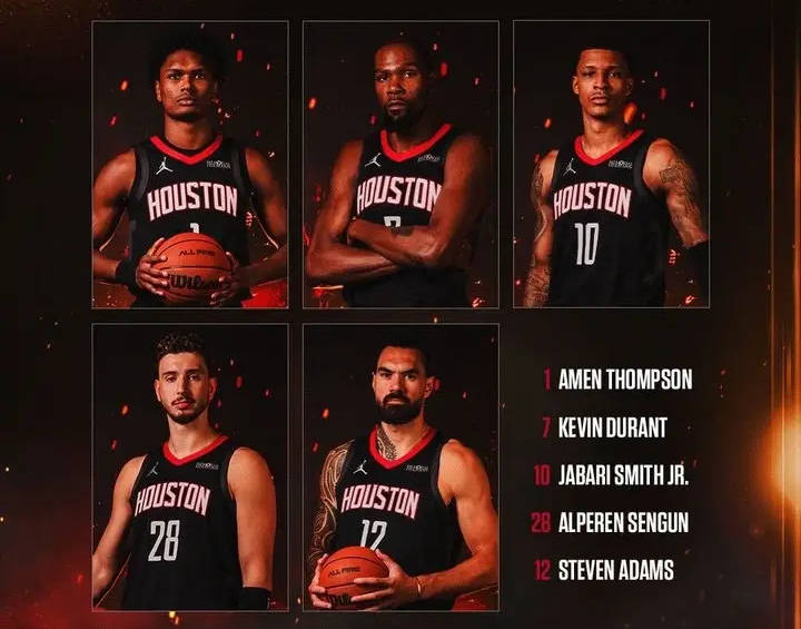 杜蘭特領(lǐng)銜死亡五大！火箭揭幕戰(zhàn)首發(fā)平均身高2米09:宏鑫機(jī)械設(shè)備有限公司
