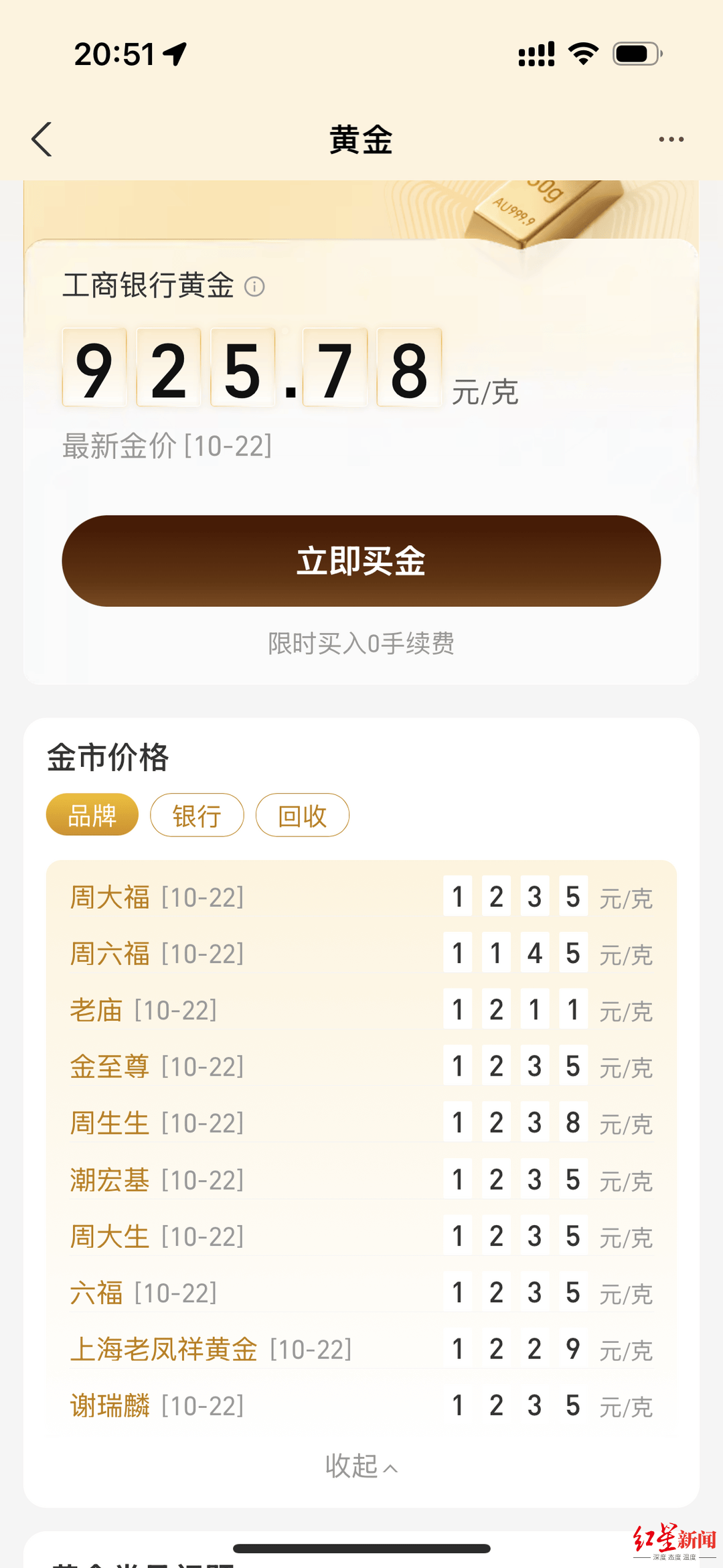 金價(jià)暴漲后又暴跌 探訪金店：當(dāng)天顧客寥寥 推出預(yù)定保價(jià)服務(wù)鎖定價(jià)格:宏鑫機(jī)械設(shè)備有限公司
